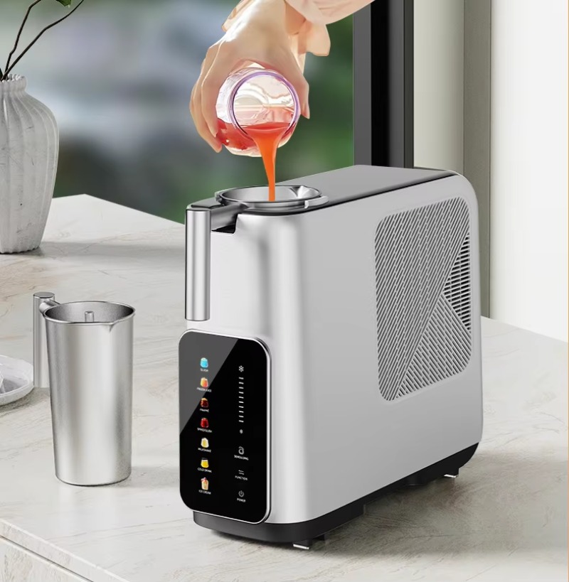 Ice Cream Maker Electric - Nuovo Popolare Frullatore Elettrico per Frutta,