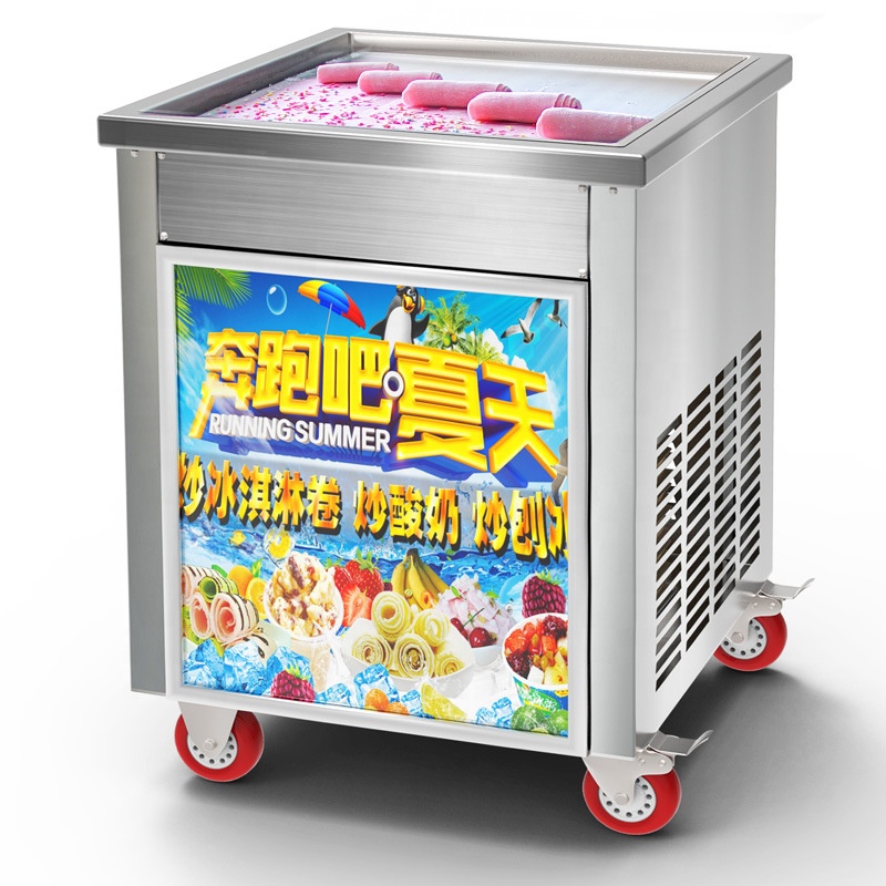 Ice Cream Maker Electric - Macchina per il ghiaccio per friggere