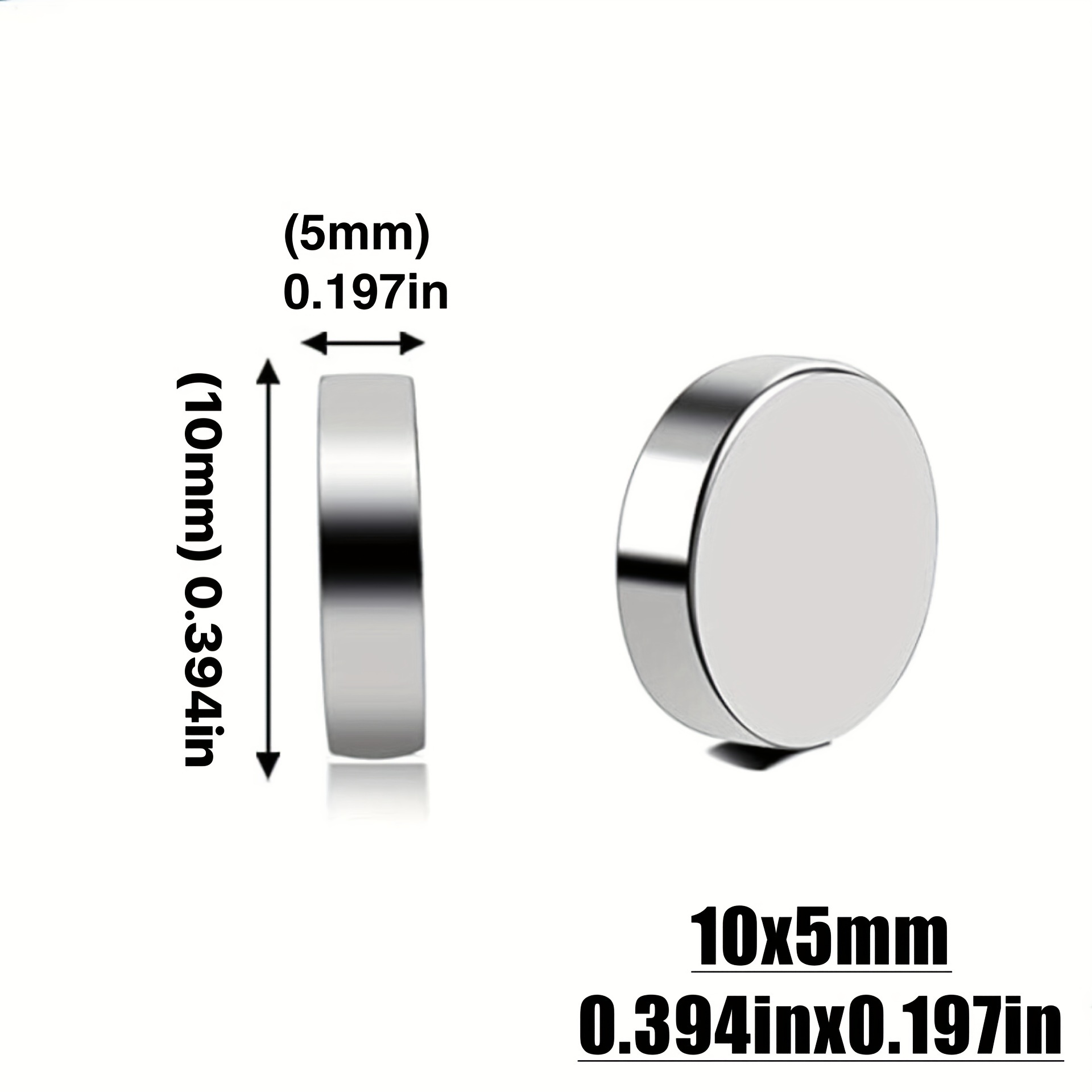 10 magneti da 10 x 5 mm – Magn - Kitchen Appliances Refrigerators recensione e prezzo