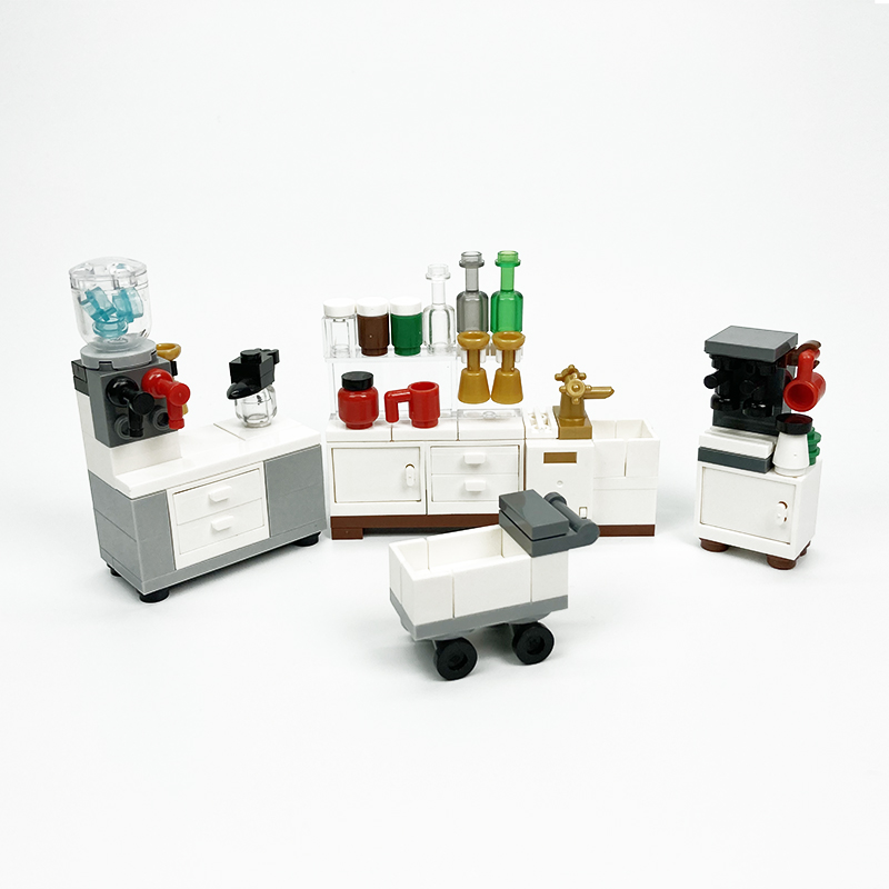 MOC block giocattoli creativi  - Kitchen Appliances Refrigerators recensione e prezzo