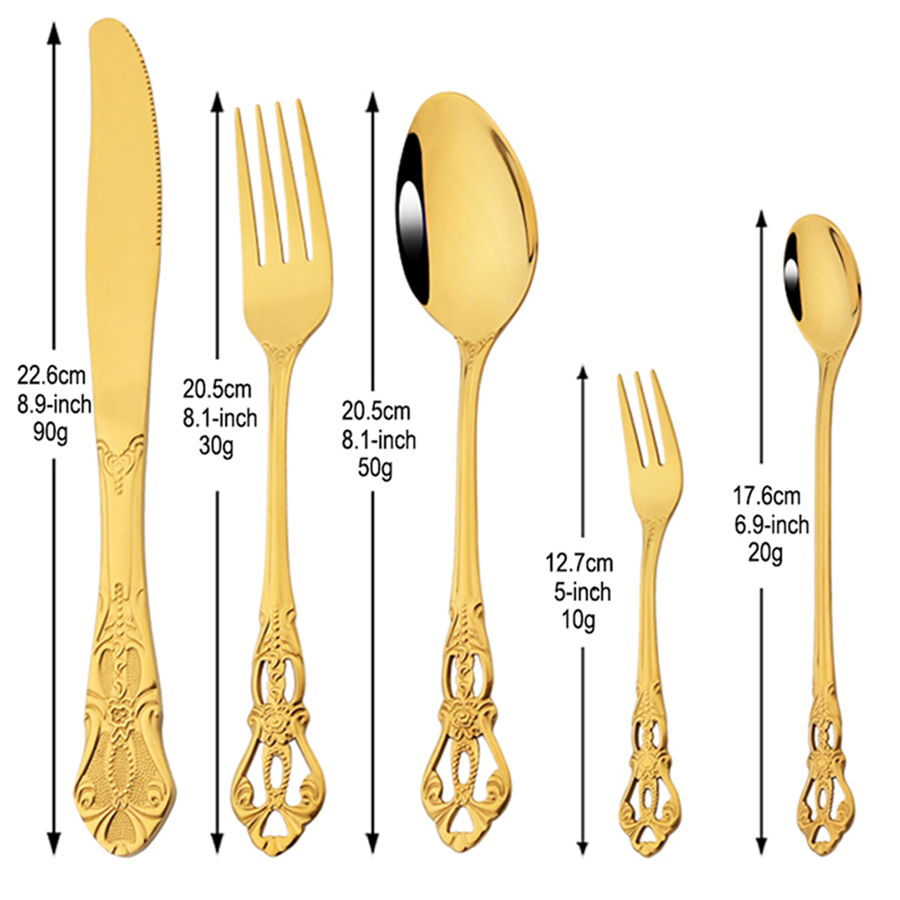 Set di posate di lusso in acci - Kitchen Appliances Luxury recensione e prezzo