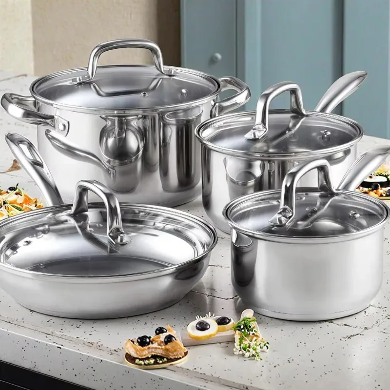Set di pentole in acciaio inos - Kitchen Appliances Luxury recensione e prezzo
