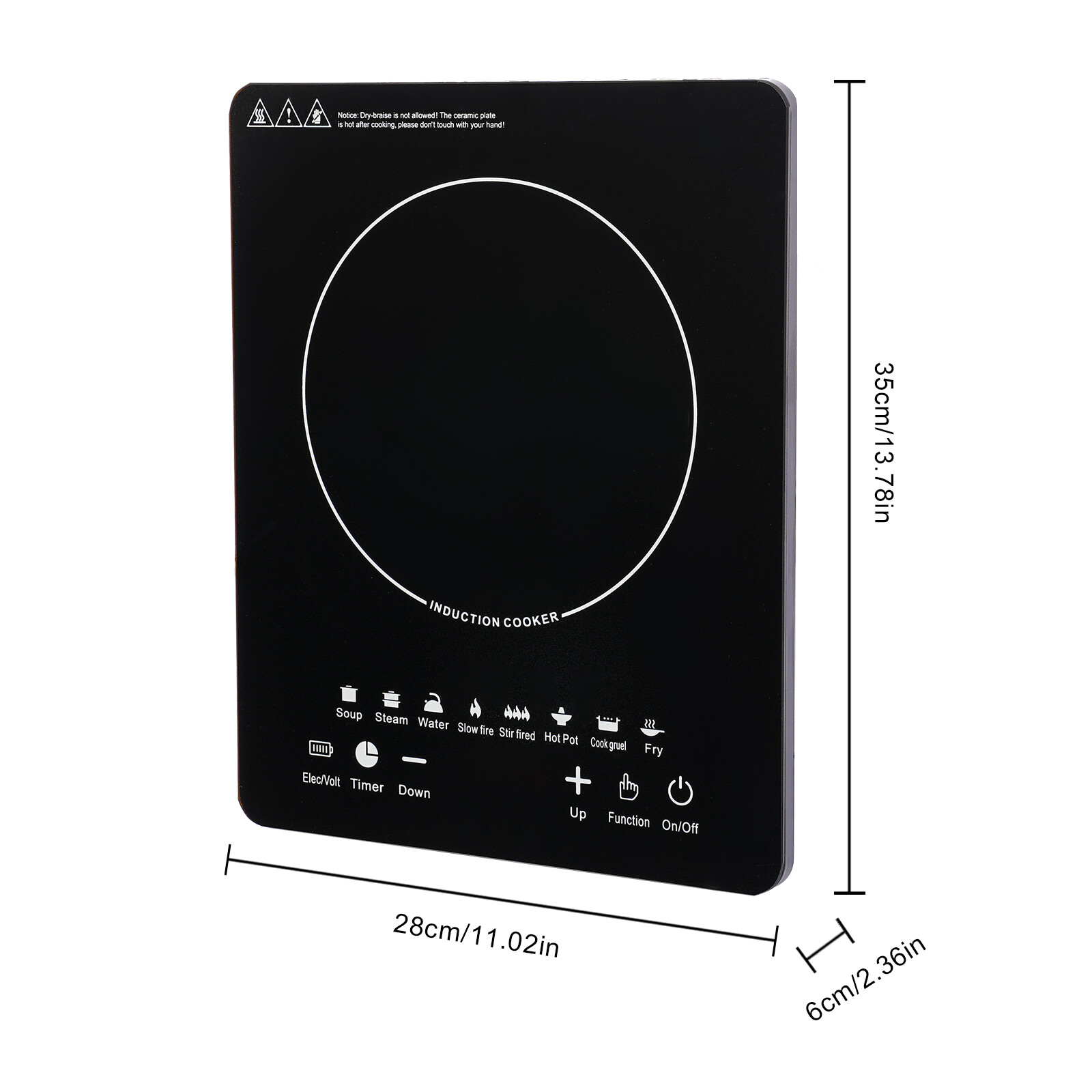 Piano Cottura a Induzione Elet - Induction Cooktop Portable recensione e prezzo