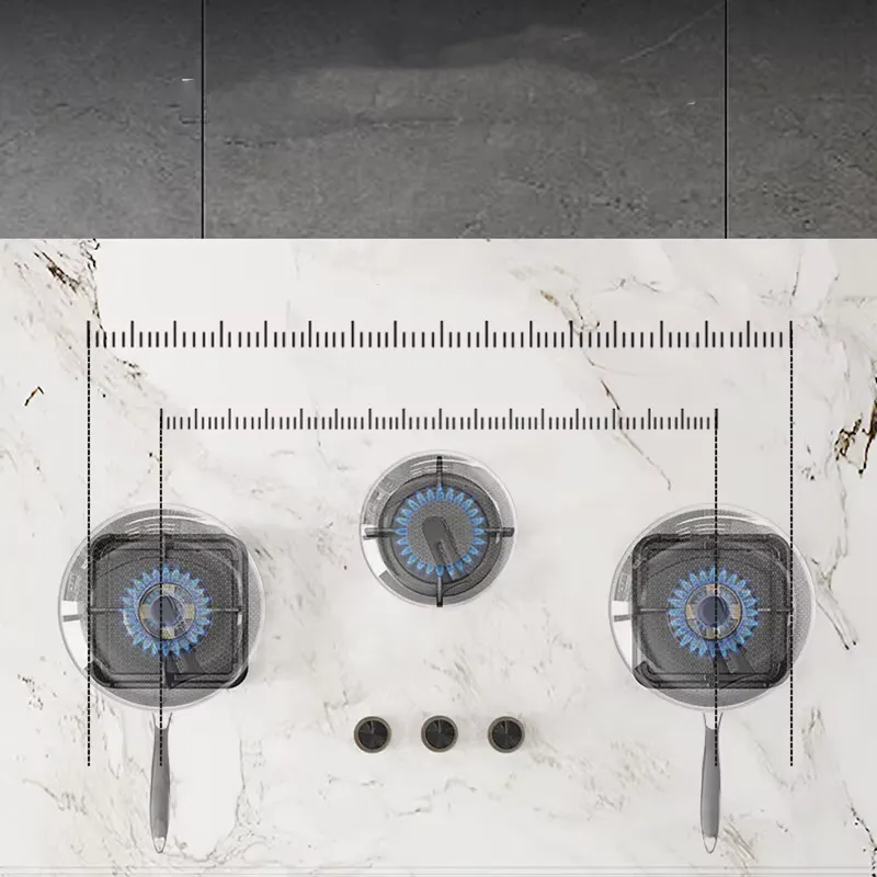 Fornello a Gas a 3 Fuochi Inte - Kitchen Appliances Luxury recensione e prezzo