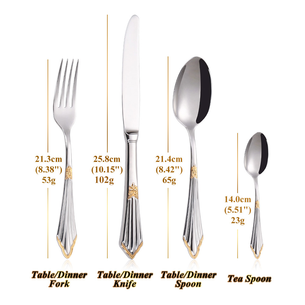 4/8/12/16/20 Pezzi Posate di L - Kitchen Appliances Luxury recensione e prezzo