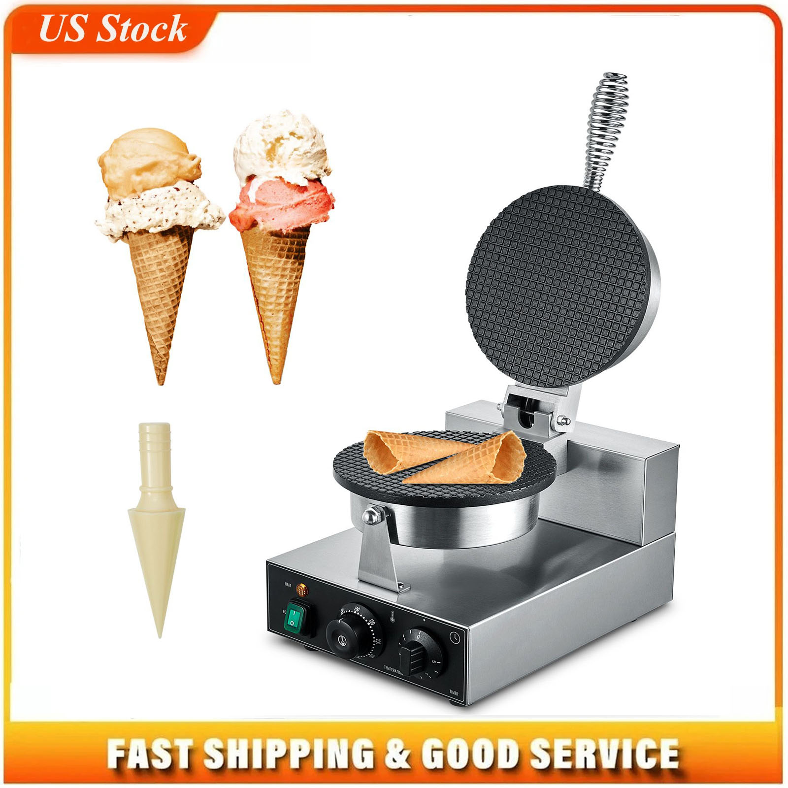Macchina Elettrica per Coni Ge - Ice Cream Maker Electric recensione e prezzo